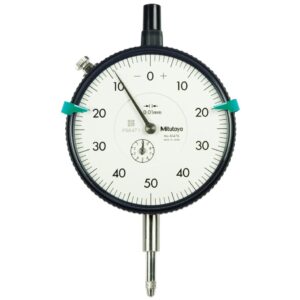 Đồng Hồ So Cơ Khí Mặt Lớn Flat Back 10mm, 0,01mm Mitutoyo 3047AB