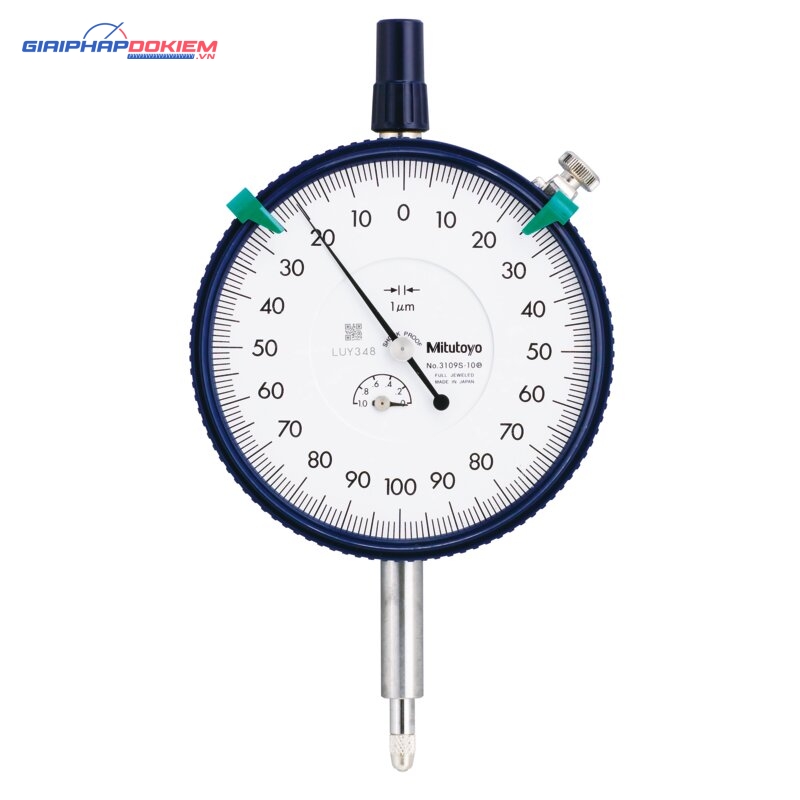 Đồng Hồ So Cơ Khí Mặt Lớn Lug Back 1mm, 0,001mm Mitutoyo 3109A-10 4 Đồng Hồ So Cơ Khí Mặt Lớn Lug Back 1mm, 0,001mm Mitutoyo 3109A-10