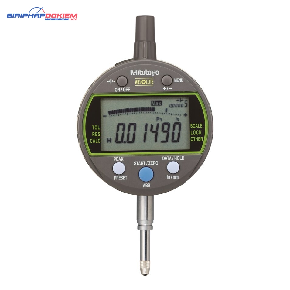 Đồng Hồ So Điện Tử Đặc Biệt, Digital Indicator Peak Hold ID-C Inch/Metric, 0,5", 0,00005", Flat Back Mitutoyo 543-301B 6 Đồng Hồ So Điện Tử Đặc Biệt, Digital Indicator Peak Hold ID-C Inch/Metric, 0,5", 0,00005", Flat Back Mitutoyo 543-301B