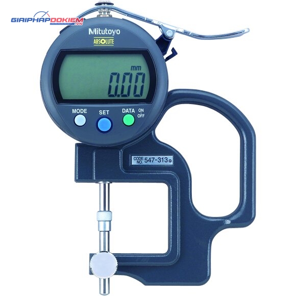 Đồng hồ đo độ dày điện tử, 0-10mm, , 0,01mm Mitutoyo 547-313 3 Đồng hồ đo độ dày điện tử, 0-10mm, , 0,01mm Mitutoyo 547-313