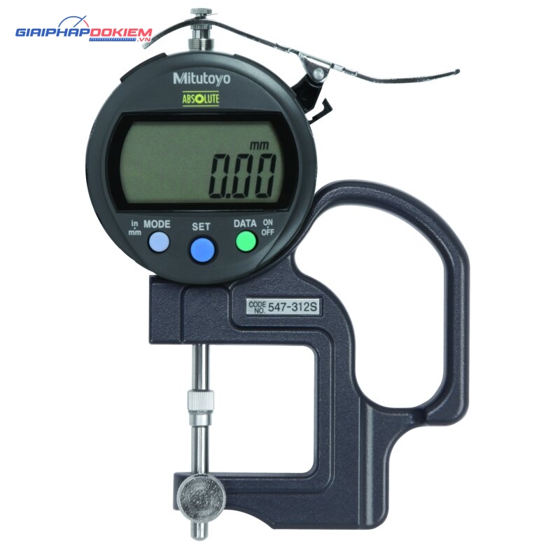 Đồng hồ đo độ dày điện tử,, 0-0,4", 0,0005" Mitutoyo 547-312S 2 Đồng hồ đo độ dày điện tử,, 0-0,4", 0,0005" Mitutoyo 547-312S