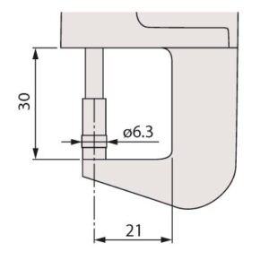 Đồng hồ đo độ dày điện tử, 0-12mm, 0,001mm Mitutoyo 547-401