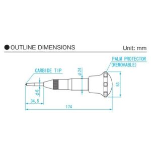 Đục lấy dấu tự động không cần búa Niigata Seiki AP-L 5 Đục lấy dấu tự động không cần búa Niigata Seiki AP-L