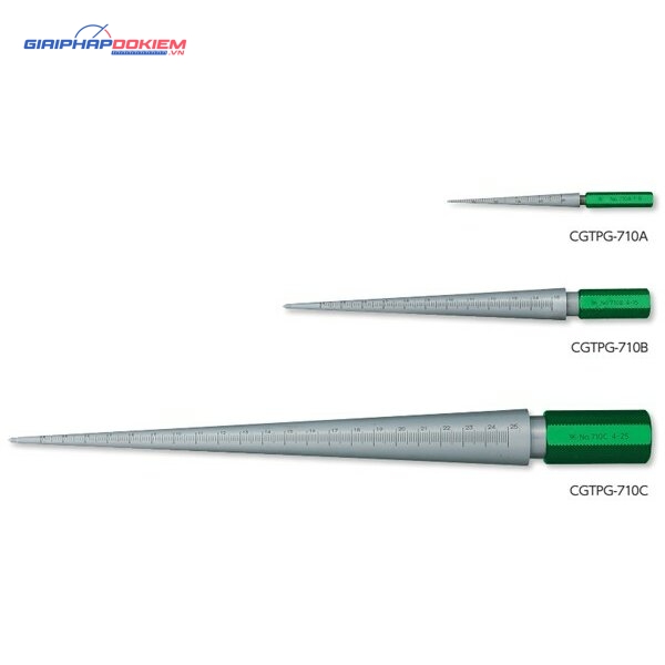 Dưỡng đo đường kính lỗ 1-6mm Niigataseiki trục côn đo lỗ tròn, Niigata Seiki CGTPG-710A 1 Dưỡng đo đường kính lỗ 1-6mm Niigataseiki trục côn đo lỗ tròn, Niigata Seiki CGTPG-710A