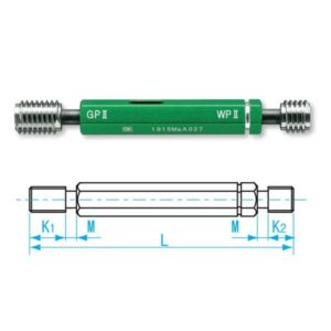Dưỡng đo ren trong M10x1.25-GPWP II, Niigata Seiki GPWP2-10125