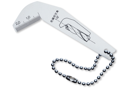 Dưỡng kiểm tra góc mũi khoan Niigata Seiki DPG-118 6 Dưỡng kiểm tra góc mũi khoan 118º