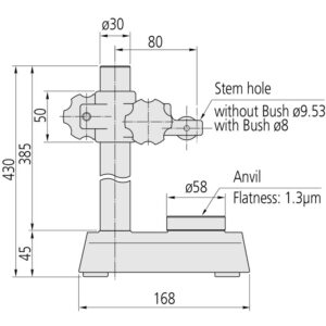Đế gá đồng hồ so D=58mm Mitutoyo 519-109-10 9 Đế gá đồng hồ so D=58mm Mitutoyo 519-109-10
