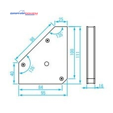 Khung cố định góc hàn 45°,90°, Niigata Seiki 135° Niigata Seiki MGW-120 4 Khung cố định góc hàn 45°,90°, Niigata Seiki 135° Niigata Seiki MGW-120