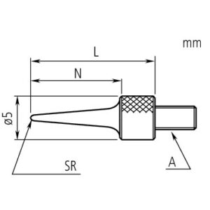 Kim đo đồng hồ so R=0,016
