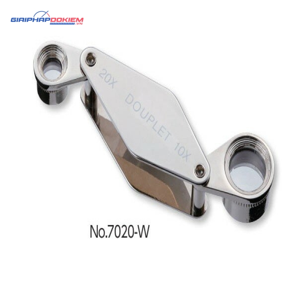 Kính lúp 10x-20X kiểu gấp Niigata Seiki No.7020-W 2 Kính lúp 10x-20X kiểu gấp Niigata Seiki No.7020-W