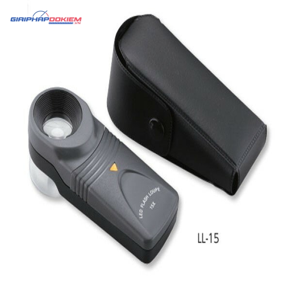 Kính lúp 15X bỏ túi có đèn Niigata Seiki LL-15 2 Kính lúp 15X bỏ túi có đèn Niigata Seiki LL-15