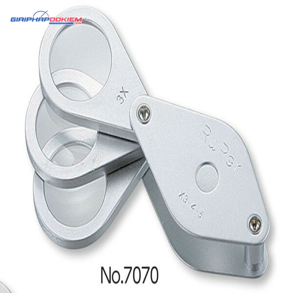 Kính lúp 3x-4x-5x kiểu gấp Niigata Seiki No.7070 2 Kính lúp 3x-4x-5x kiểu gấp Niigata Seiki No.7070