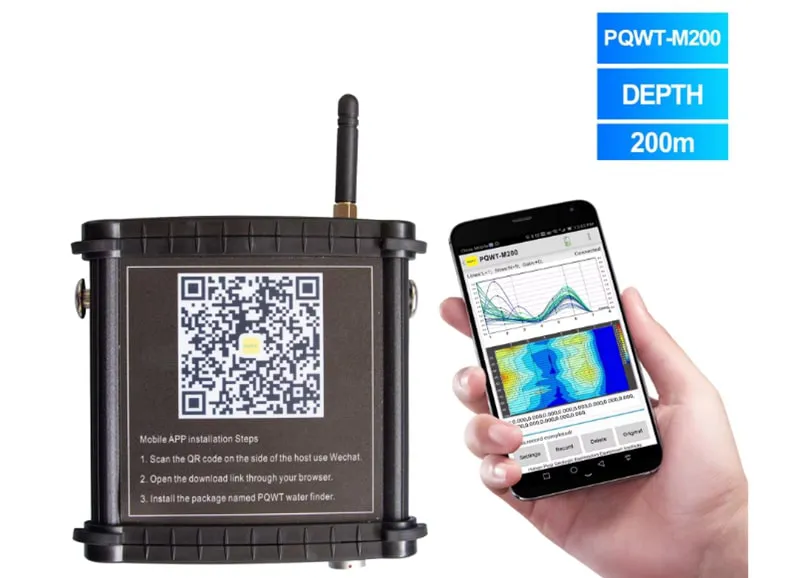Máy dò mạch nước ngầm sâu 200m PQWT-M200 11 may do mach nuoc ngam sau 200m pqwt m200 2