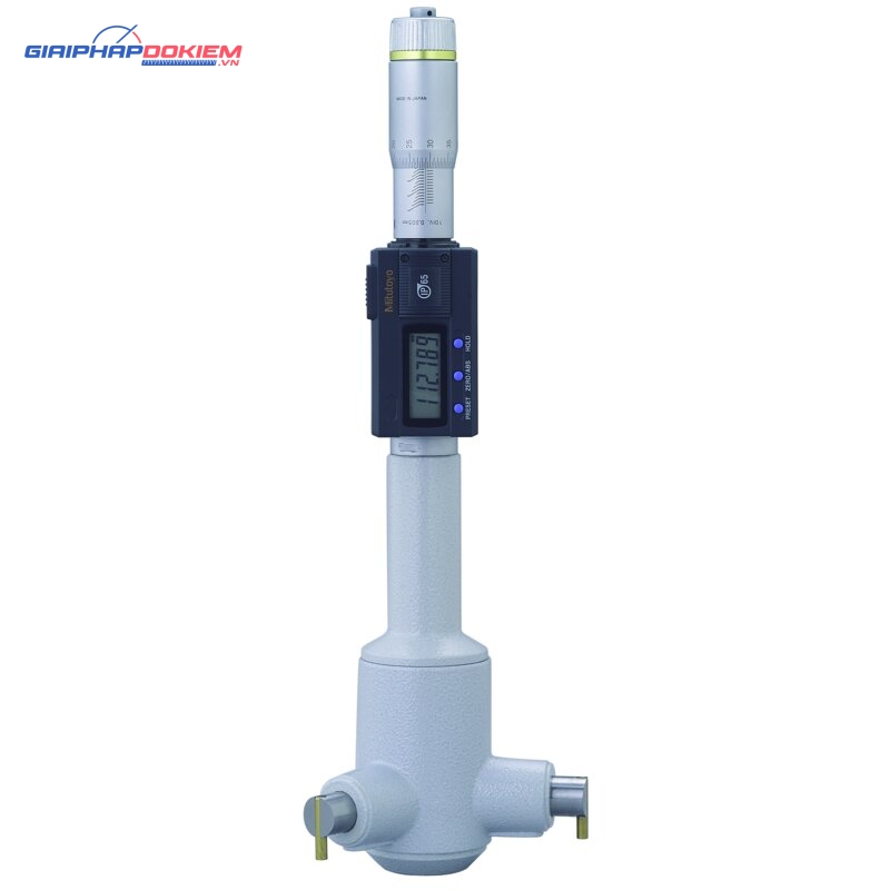 Panme Đo Lỗ 3 Chấu Điện Tử Metric, 125-150mm, IP65, TIN Mitutoyo 468-175 6 Panme Đo Lỗ 3 Chấu Điện Tử Metric, 125-150mm, IP65, TIN Mitutoyo 468-175