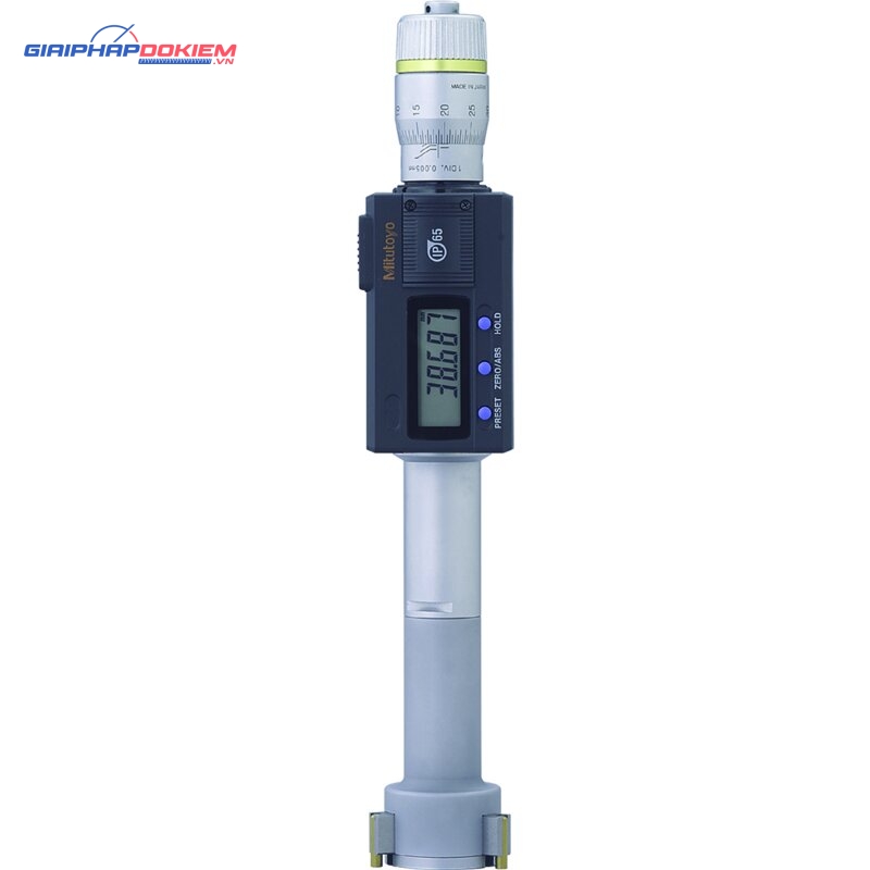 Panme Đo Lỗ 3 Chấu Điện Tử Metric, 30-40mm, IP65, TIN Mitutoyo 468-168 6 Panme Đo Lỗ 3 Chấu Điện Tử Metric, 30-40mm, IP65, TIN Mitutoyo 468-168