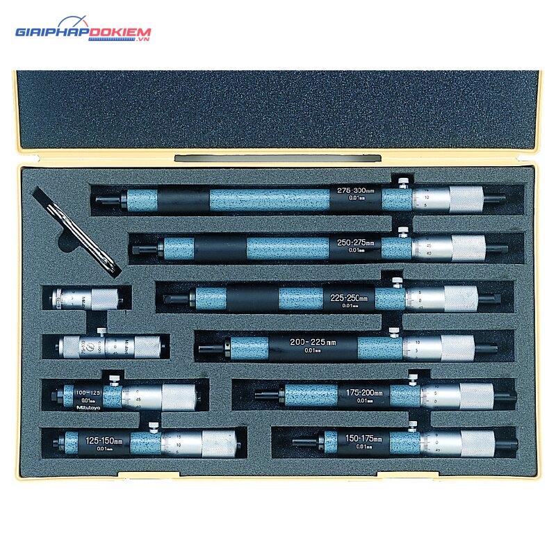 Panme đo trong dạng thanh nối Cơ Khí 2-12" (10 pcs.) Mitutoyo 133-904 3 Panme đo trong dạng thanh nối Cơ Khí 2-12" (10 pcs.) Mitutoyo 133-904