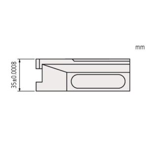 Phụ kiện Căn Mẫu Thép, Giá Đỡ Khối Đo 12mm Mitutoyo 619013