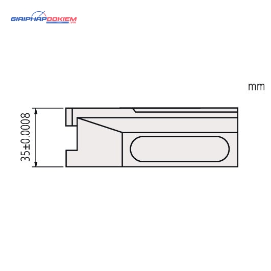 Phụ kiện Căn Mẫu Thép, Giá Đỡ Khối Đo 8mm Mitutoyo 619012 4 Phụ kiện Căn Mẫu Thép, Giá Đỡ Khối Đo 8mm Mitutoyo 619012