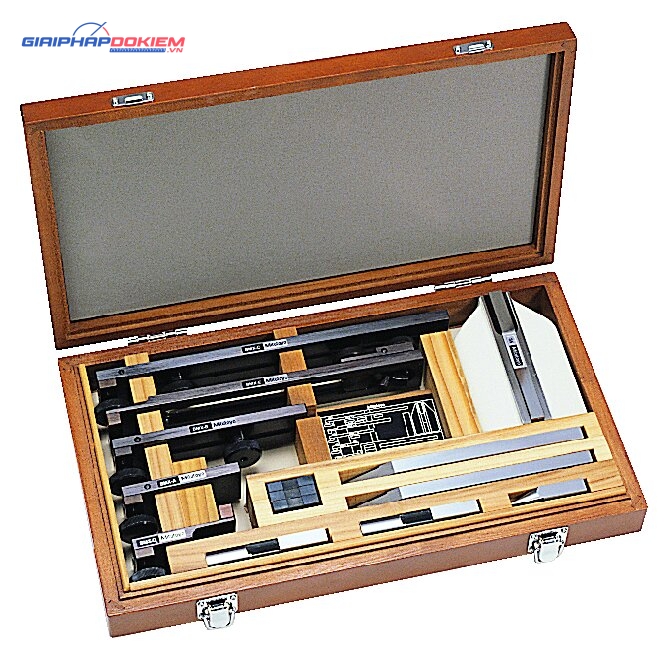 Bộ Phụ kiện Căn Mẫu Thép Set 10 pcs Mitutoyo 516-605 3 Bộ Phụ kiện Căn Mẫu Thép Set 10 pcs Mitutoyo 516-605