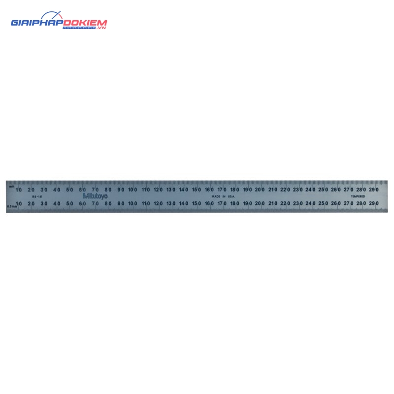 Thước Lá Thép 300mm, Metric Mitutoyo 182-131 3 Thước Lá Thép 300mm, Metric Mitutoyo 182-131
