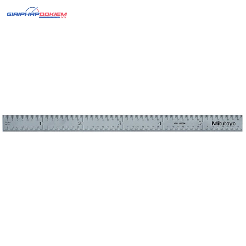 Thước Lá Thép 6" Inch Mitutoyo 182-204 3 Thước Lá Thép 6" Inch Mitutoyo 182-204