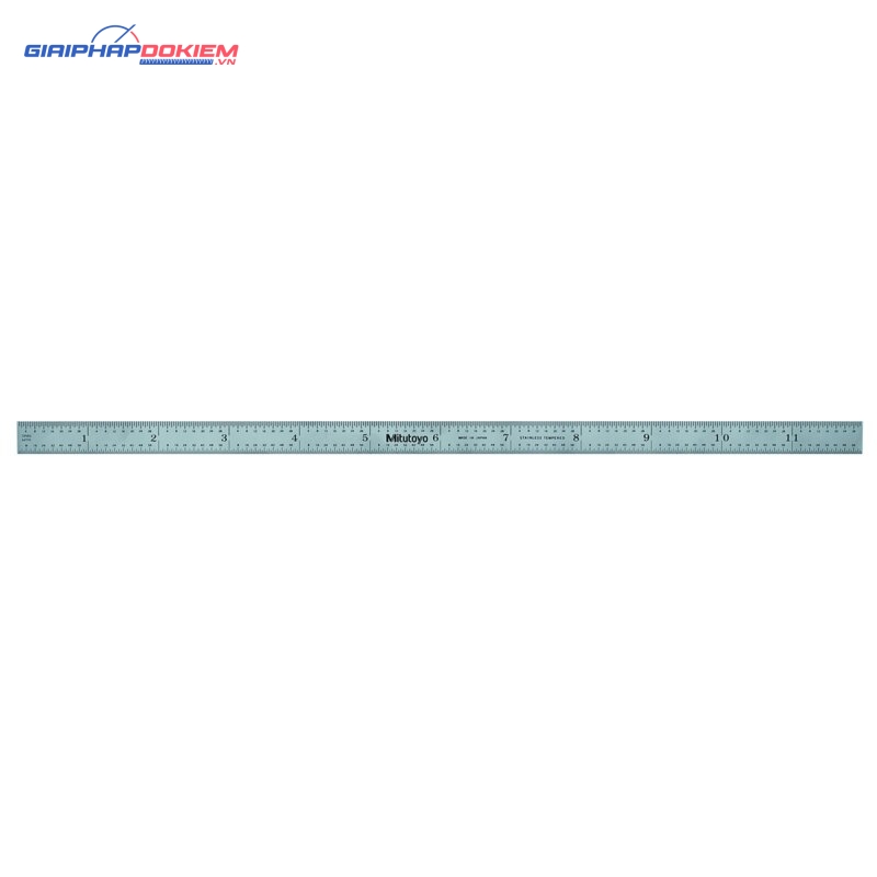 Thước Lá Thép 12", Inch Mitutoyo 182-223 3 Thước Lá Thép 12", Inch Mitutoyo 182-223