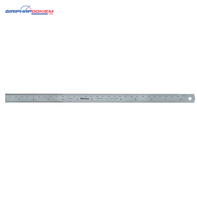 Thước Lá Thép 300mm/12", Metric/Inch Mitutoyo 182-305 3 Thước Lá Thép 300mm/12", Metric/Inch Mitutoyo 182-305