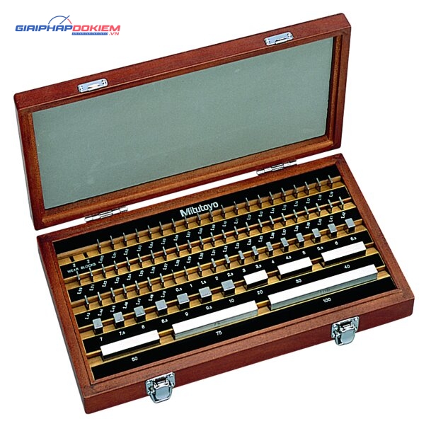 Bộ Căn Mẫu Thép 76 Miếng Cấp 1 Mitutoyo 516-951-10 2 Bộ Căn Mẫu Thép 76 Miếng Cấp 1 Mitutoyo 516-951-10