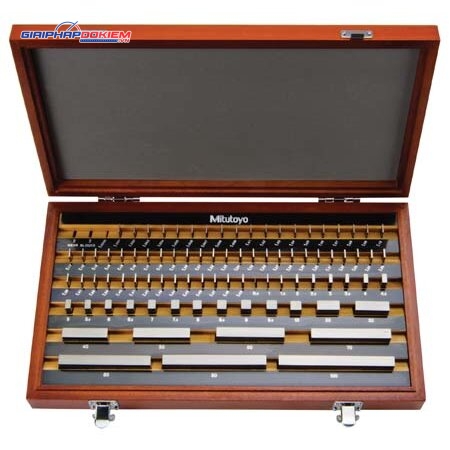 Bộ Căn Mẫu Thép 87 Miếng Cấp 2 Mitutoyo 516-948-10 2 Bộ Căn Mẫu Thép 87 Miếng Cấp 2 Mitutoyo 516-948-10