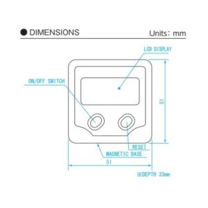 Thiết bị đo góc điện tử 0-180º Niigata Seiki BB-180 5 Thiết bị đo góc điện tử 0-180º Niigata Seiki BB-180