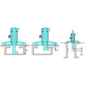 Thước cặp đo sâu cơ khí 0-300mm, 0,02mm Mitutoyo 527-413 12 Thước cặp đo sâu cơ khí 0-300mm, 0,02mm Mitutoyo 527-413