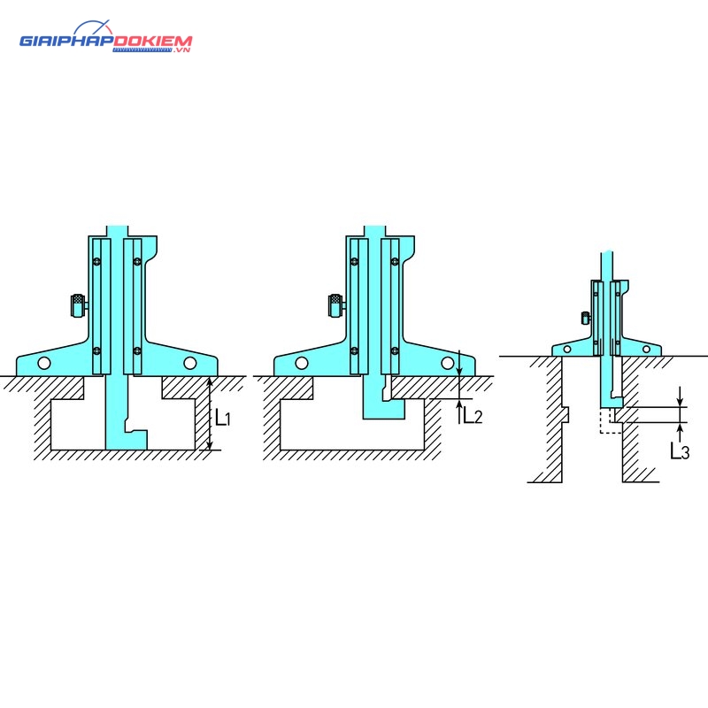 Thước cặp đo sâu cơ khí 0-300mm, 0,02mm Mitutoyo 527-413 8 Thước cặp đo sâu cơ khí 0-300mm, 0,02mm Mitutoyo 527-413