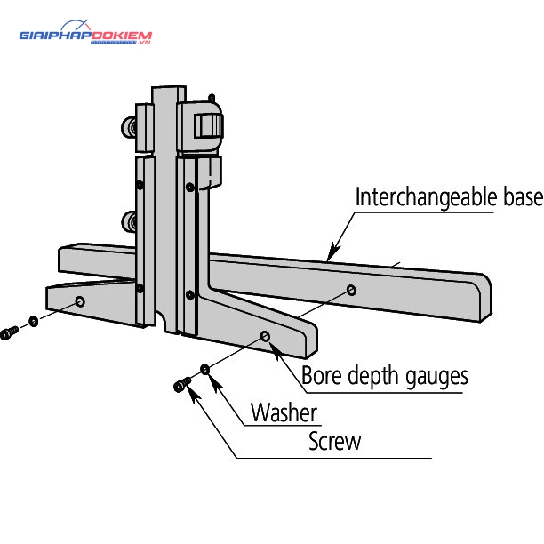Thước cặp đo sâu cơ khí 0-12", 0,001" Mitutoyo 527-313-50 9 Thước cặp đo sâu cơ khí 0-12", 0,001" Mitutoyo 527-313-50