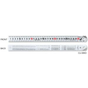 Thước lá dài 300mm Catch up, Niigata Seiki bề mặt phủ Satin Niigata Seiki CU-30KD