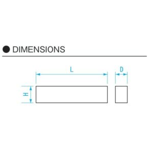 Thước thẳng chuẩn dài 1000mm đá Granite Niigataseiki GS-1000