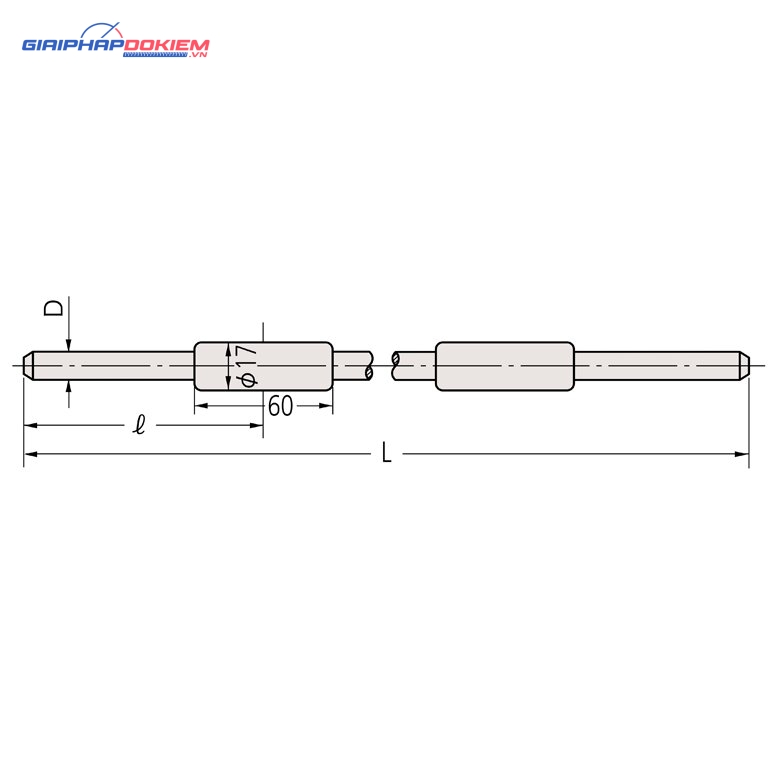 Trục chuẩn Panme 500mm 167-120 Mitutoyo MB-500 4 Trục chuẩn Panme 500mm 167-120 Mitutoyo MB-500