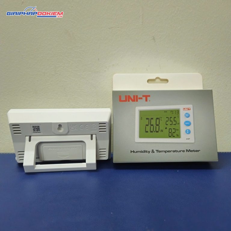 Đồng hồ đo nhiệt độ độ ẩm Uni-T A12T (50°C, 95%RH) 1 Đồng hồ đo nhiệt độ độ ẩm Uni-T A12T (50°C, 95%RH)