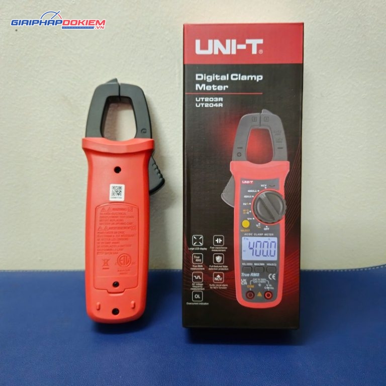 Ampe kìm đo AC/DC Uni-T UT203R (400A;600V) 2 Ampe kìm đo AC/DC Uni-T UT203R (400A;600V)