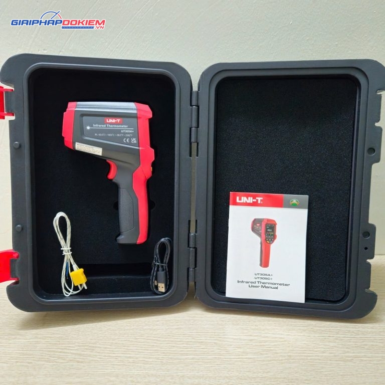 Máy đo nhiệt độ hồng ngoại Uni-T UT305A+ (1850°C) 2 Máy đo nhiệt độ hồng ngoại Uni-T UT305A+ (1850°C)