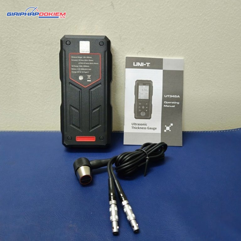 Máy đo độ dày vật liệu bằng siêu âm Uni-T UT345A (300mm) 2 Máy đo độ dày vật liệu bằng siêu âm Uni-T UT345A (300mm)