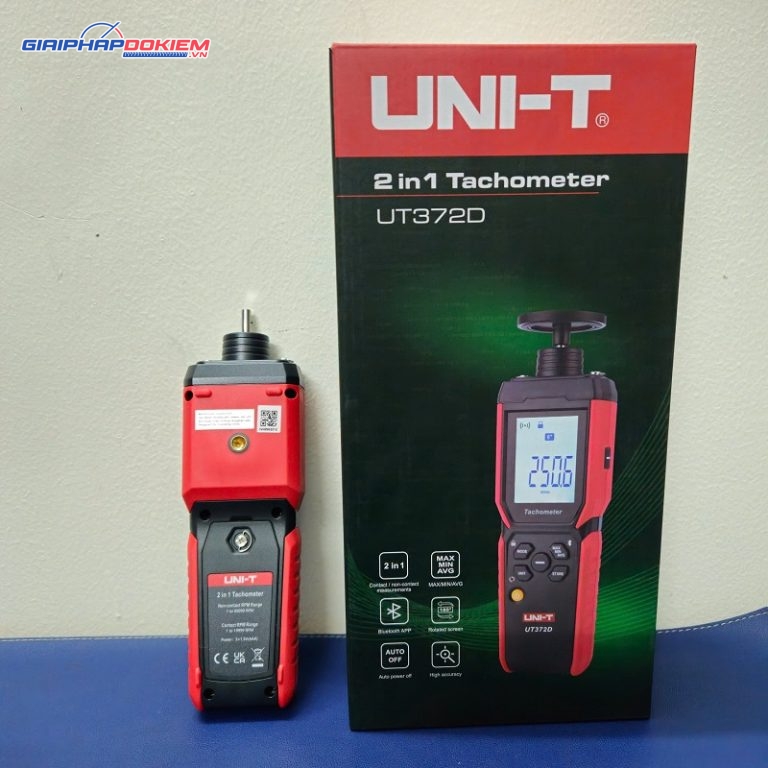 Máy đo tốc độ vòng quay 2 trong 1 Uni-T UT372D 3 Máy đo tốc độ vòng quay 2 trong 1 Uni-T UT372D