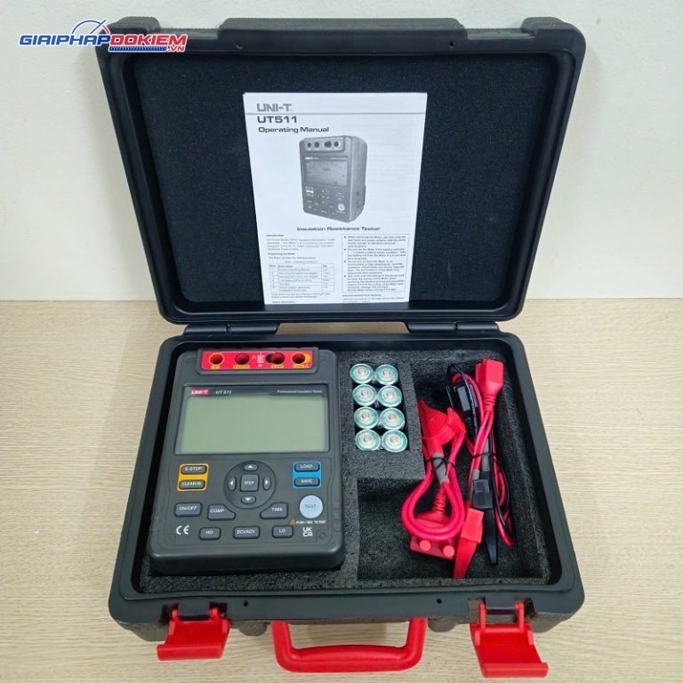 Máy đo điện trở cách điện Uni-T UT511 (1000V;10GΩ) 2 Máy đo điện trở cách điện Uni-T UT511 (1000V;10GΩ)