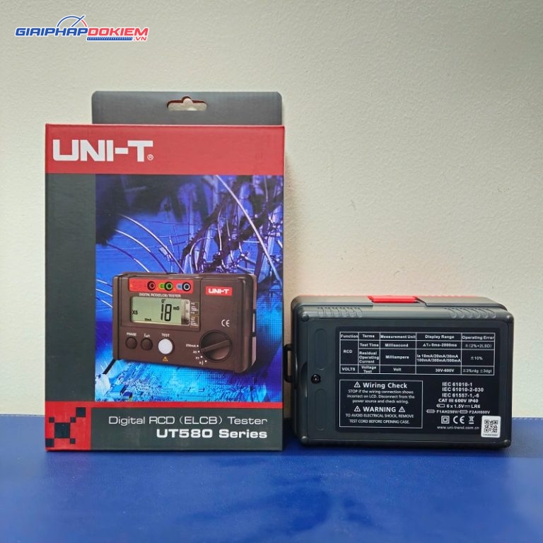 Máy kiểm tra dòng rò RCD (ELCB) Uni-T UT582+ 2 Máy kiểm tra dòng rò RCD (ELCB) Uni-T UT582+