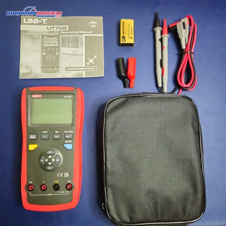 Máy hiệu chuẩn điện áp, dòng điện Uni-T UT705 (30V;24mA) 2 Máy hiệu chuẩn điện áp, dòng điện Uni-T UT705 (30V;24mA)
