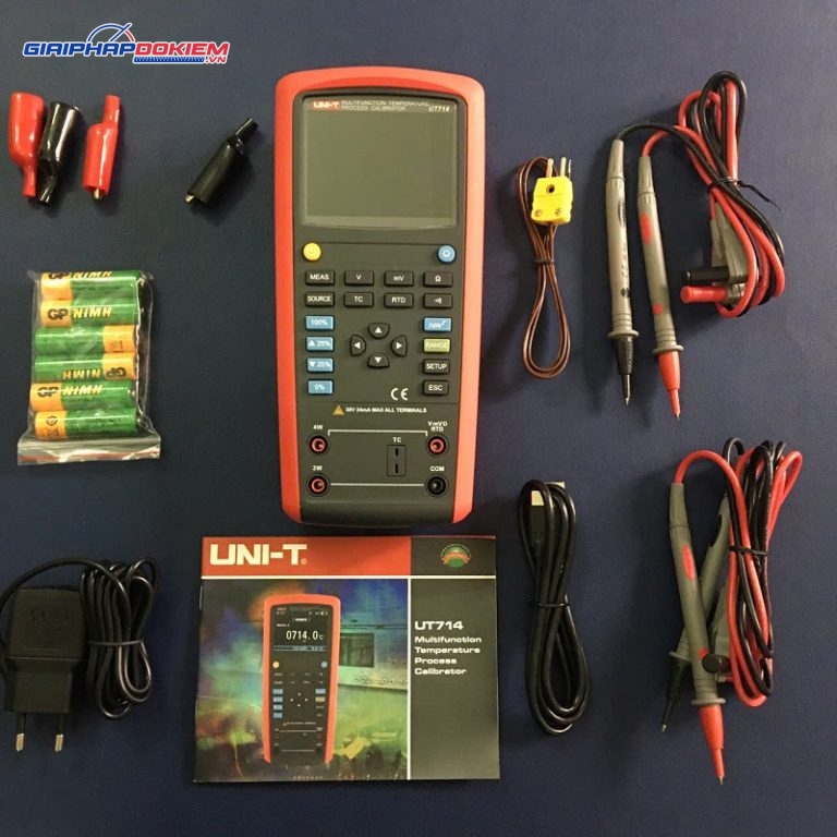 Máy hiệu chuẩn đầu đo nhiệt độ Uni-T UT714 2 Máy hiệu chuẩn đầu đo nhiệt độ Uni-T UT714