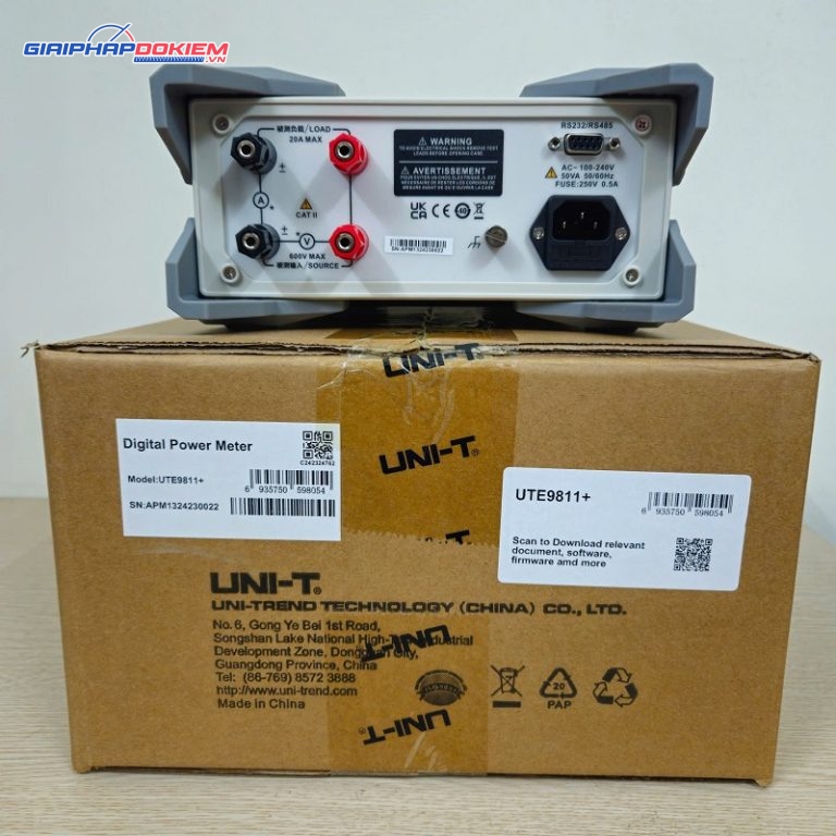 Máy đo công suất Uni-T UTE9811+ (AC;12kW) 4 Máy đo công suất Uni-T UTE9811+ (AC;12kW)