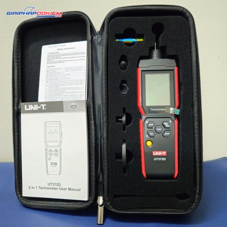 Máy đo tốc độ vòng quay 2 trong 1 Uni-T UT372D 4 Máy đo tốc độ vòng quay 2 trong 1 Uni-T UT372D