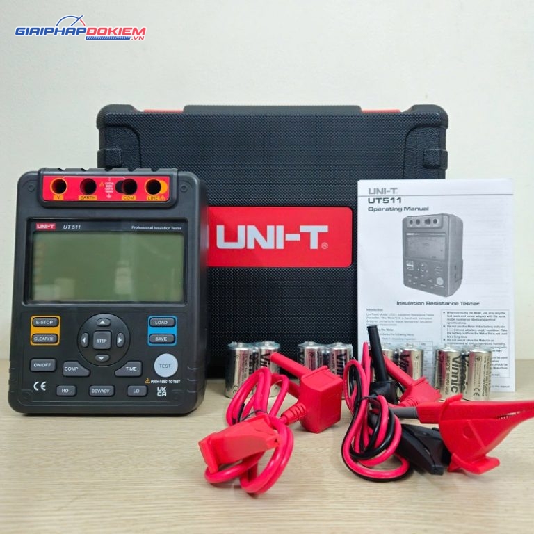 Máy đo điện trở cách điện Uni-T UT511 (1000V;10GΩ) 4 Máy đo điện trở cách điện Uni-T UT511 (1000V;10GΩ)