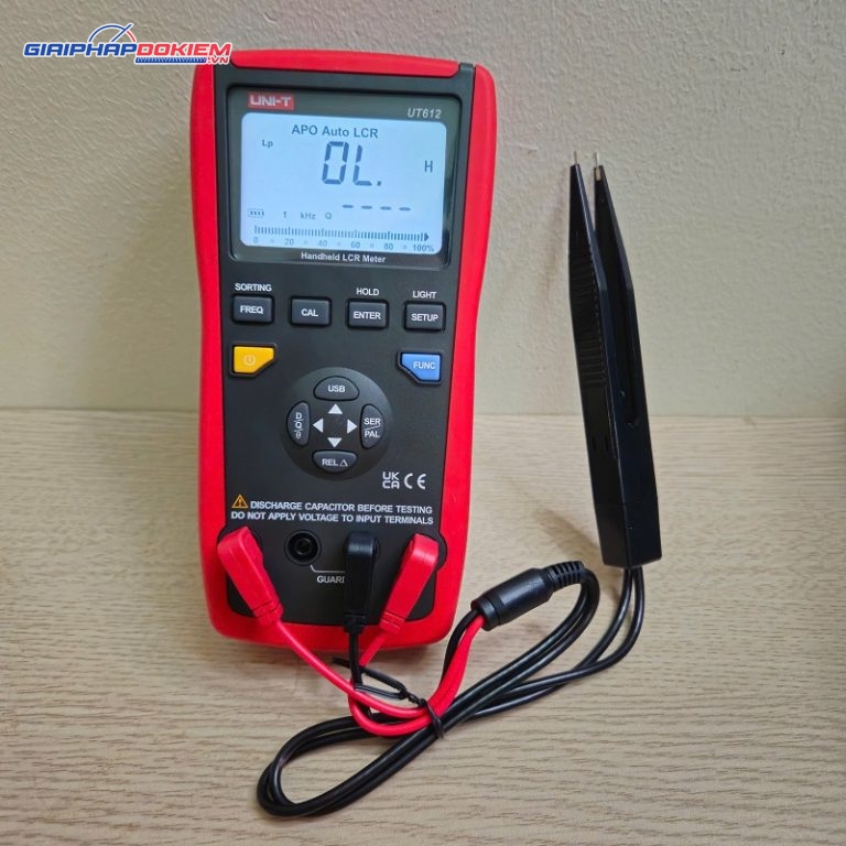 Thiết bị đo LCR Uni-T UT612 (2000H/20mF/100khz) 2 Thiết bị đo LCR Uni-T UT612 (2000H/20mF/100khz)