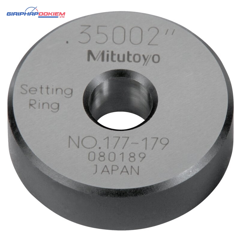 Vòng Chuẩn Thép Hệ Inch 0,35" Mitutoyo 177-179 3 Vòng Chuẩn Thép Hệ Inch 0,35" Mitutoyo 177-179